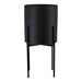 Black Planter Metal Stand 28cm - Kozeenest