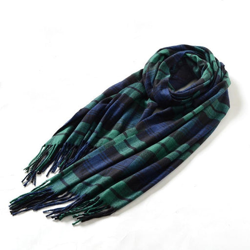 Black Watch Tartan - Shawl Scarf - Kozeenest