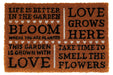 Bloom Potting Shed Doormat - Kozeenest