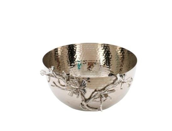 Bowl With Orchid Decoration - Kozeenest