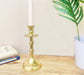 Brass Metal Dinner Candlestick 22cm - Kozeenest