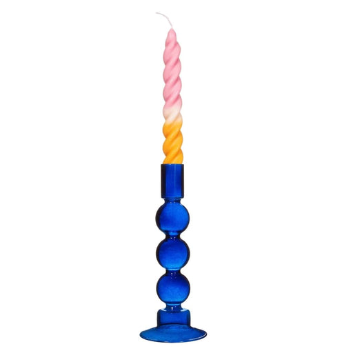 Bubble Candleholder Blue - Kozeenest