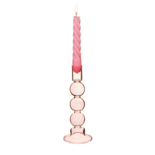 Bubble Candleholder Pink - Kozeenest