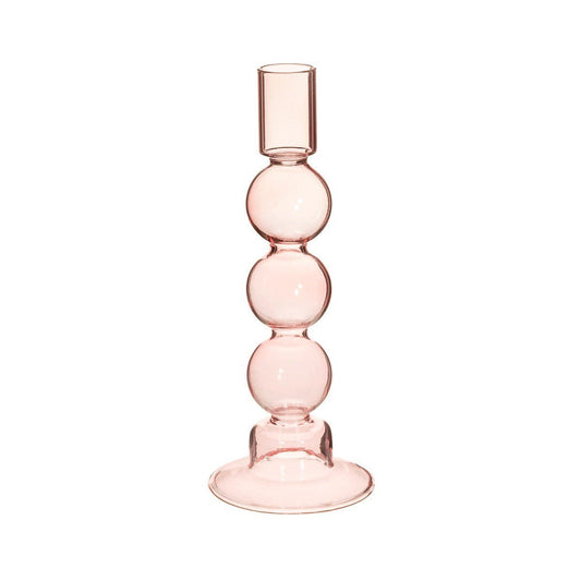 Bubble Candleholder Pink - Kozeenest