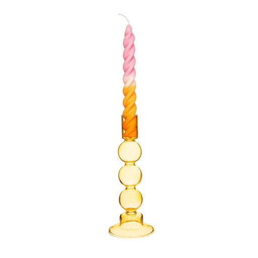 Bubble Candleholder Yellow - Kozeenest