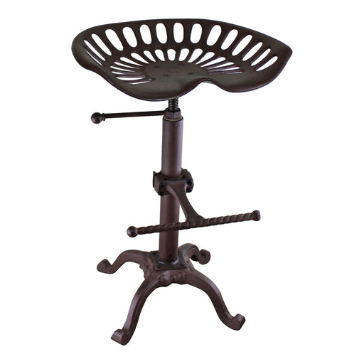 Cast Iron Tractor Seat Kitchen/Bar Stool - Kozeenest