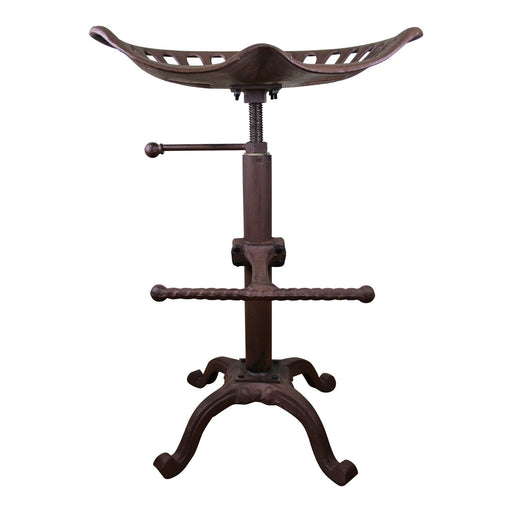 Cast Iron Tractor Seat Kitchen/Bar Stool - Kozeenest