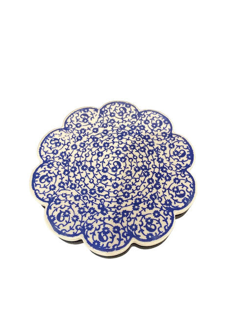 Ceramic Coaster Navy 11 cm - Kozeenest