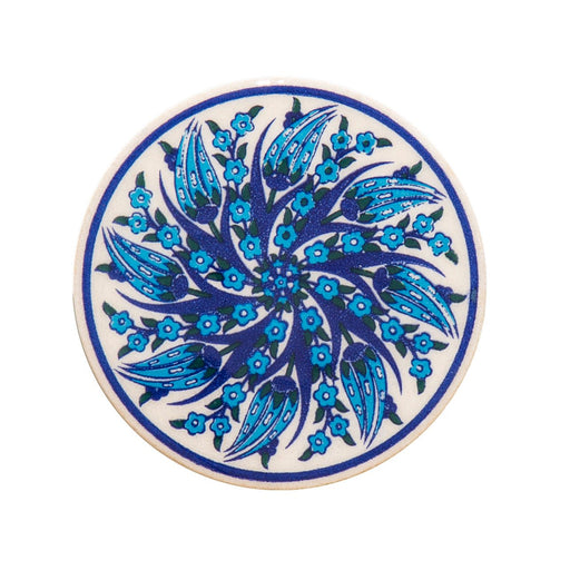 Ceramic Coaster Tulip Mer 10cm - Kozeenest