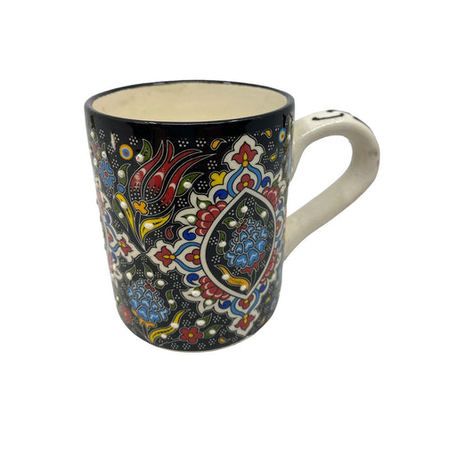 Ceramic Mug Tulip Black & Blue - Kozeenest