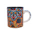 Ceramic Mug Tulip Navy Orange 8cm - Kozeenest