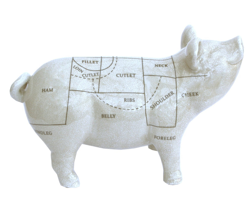 Ceramic Pig Ornament, 32cm - Kozeenest