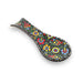 Ceramic Spoon Rest Tulip Black 24cm - Kozeenest