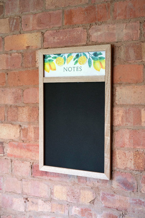 Chalkboard with Lemon Design - Kozeenest