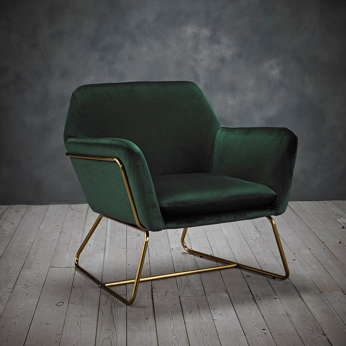 Charles Armchair Racing Green-3