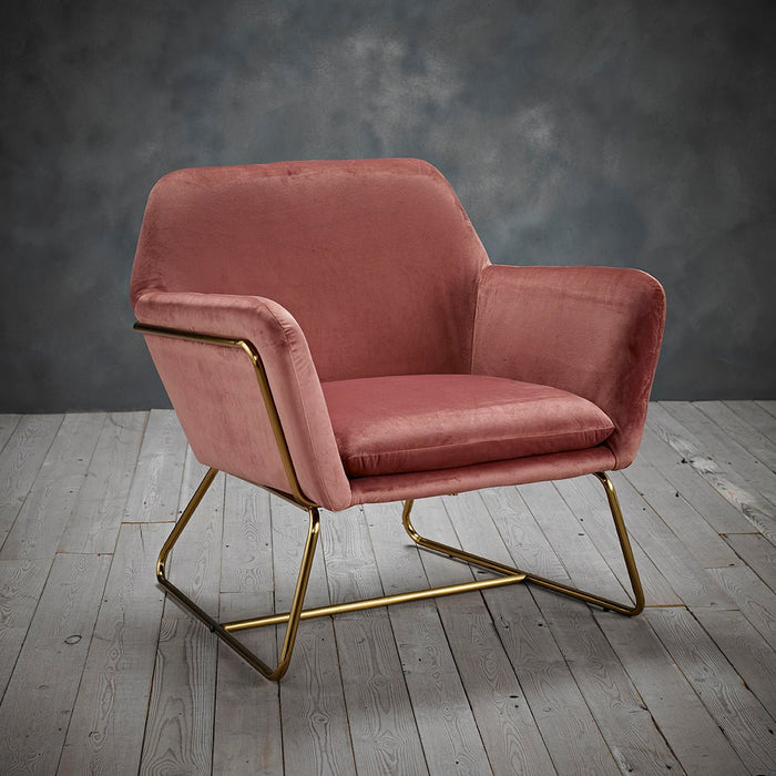 Charles Armchair Vintage Pink-3