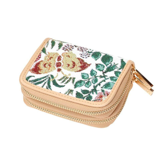 Charles Voysey Spring Flower - Double Zip Purse - Kozeenest