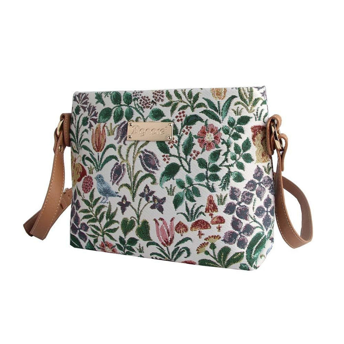 Charles Voysey Spring Flowers - Cross Body Bag - Kozeenest