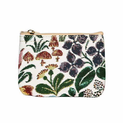 Charles Voysey Spring Flowers - Zip Coin Purse - Kozeenest