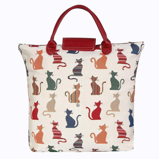 Cheeky Cat - Foldaway Bag - Kozeenest