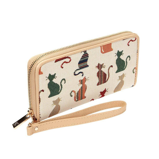 Cheeky Cat - Long Zip Purse - Kozeenest