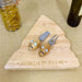 Cheeseboard Wedge Shape with Mouse Knives - Kozeenest