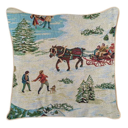 Christmas Sleigh - Cushion Cover 45cm*45cm - Kozeenest