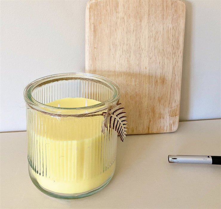 Citronella Glass Candle - Kozeenest