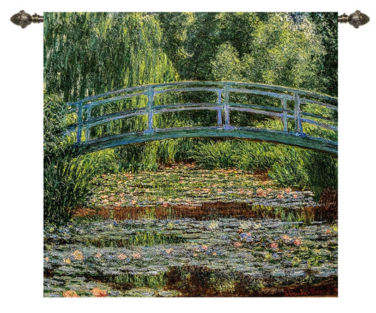 Claude Monet Japanese Bridge - Wall Hanging in 2 sizes - Kozeenest