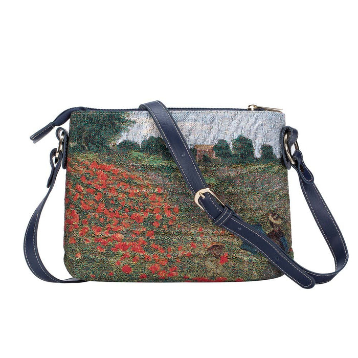 Claude Monet Poppy Field - Cross Body Bag - Kozeenest