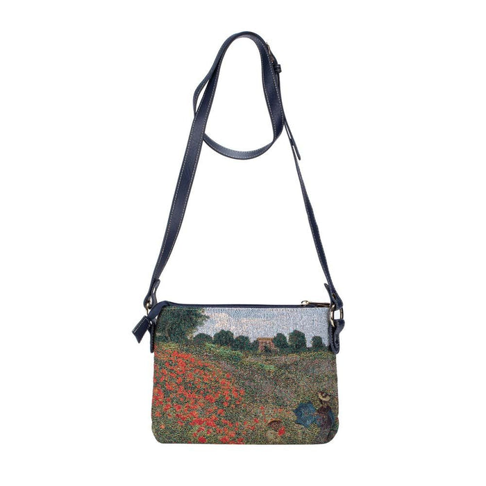 Claude Monet Poppy Field - Cross Body Bag - Kozeenest