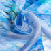 Claude Monet Water Lily - 100% Pure Silk Scarf - Kozeenest