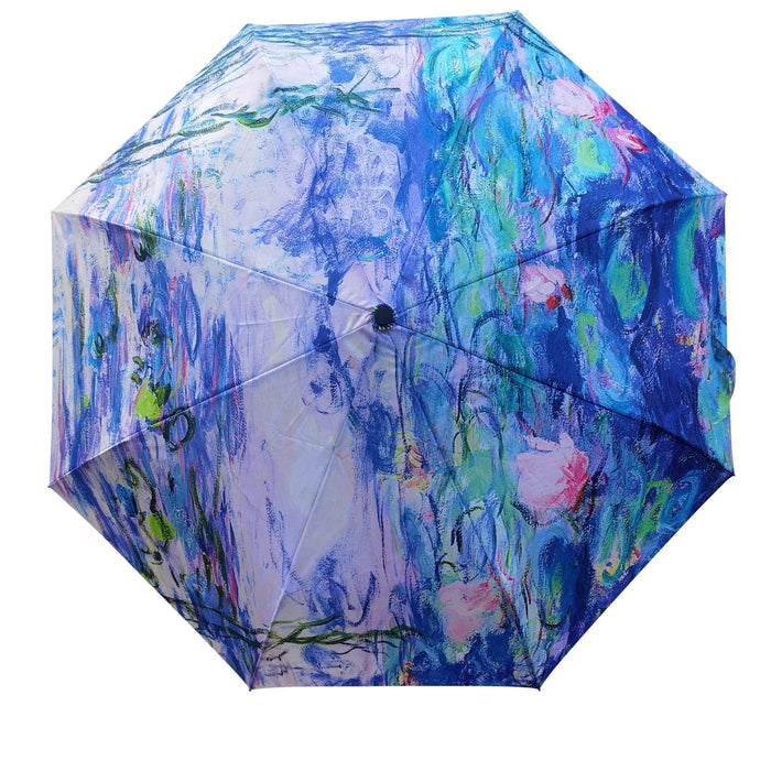 Claude Monet Water Lily - Art Folding Umbrella - Kozeenest