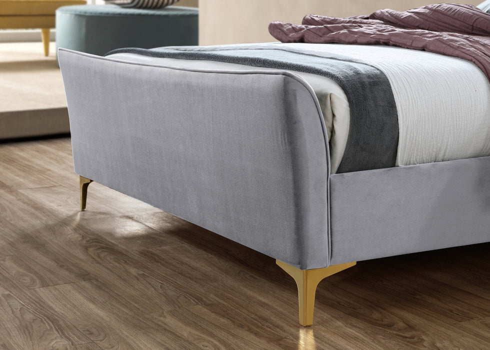 Clover Double Bed Grey-3