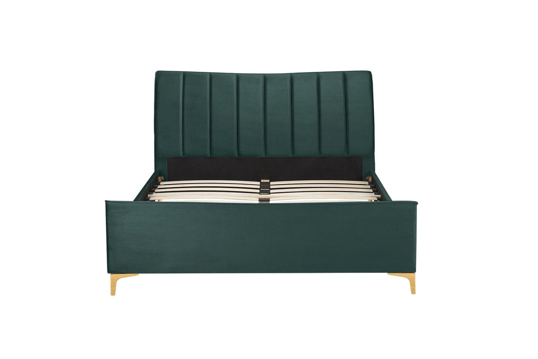 Clover Double Bed Green-5