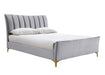 Clover Small Double Bed Grey-3