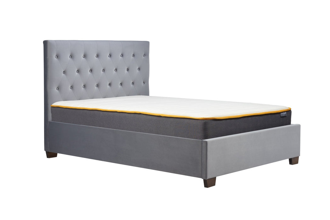 Cologne Double Bed Grey-3