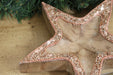 Copper Embellished Wooden Star Bowl - Kozeenest