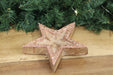 Copper Embellished Wooden Star Bowl - Kozeenest