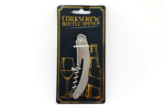 Corkscrew & Bottle Opener 11cm - Kozeenest