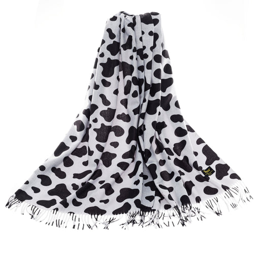 Cow Print - Art Pashmina - Kozeenest