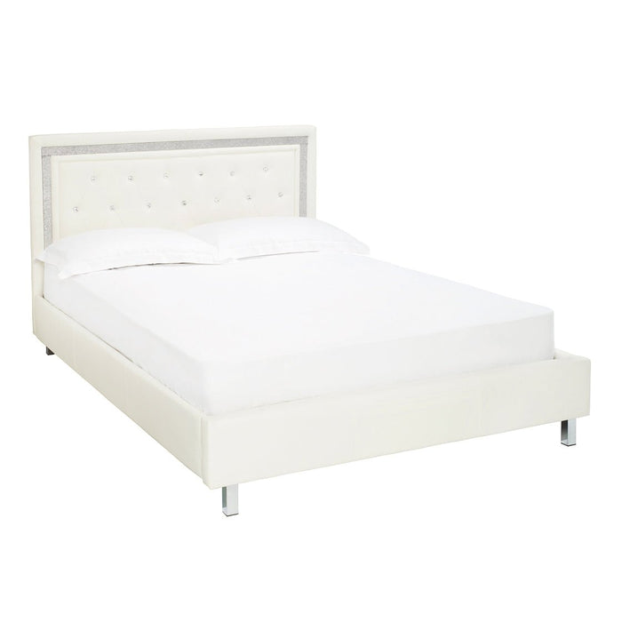 Crystalle 4.6 Double Bed White-0