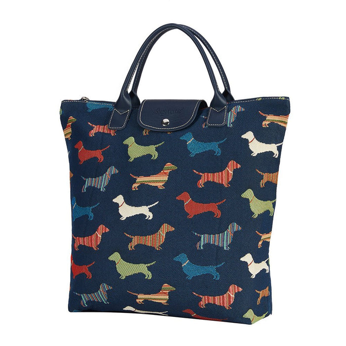 Dachshund - Foldaway Bag - Kozeenest