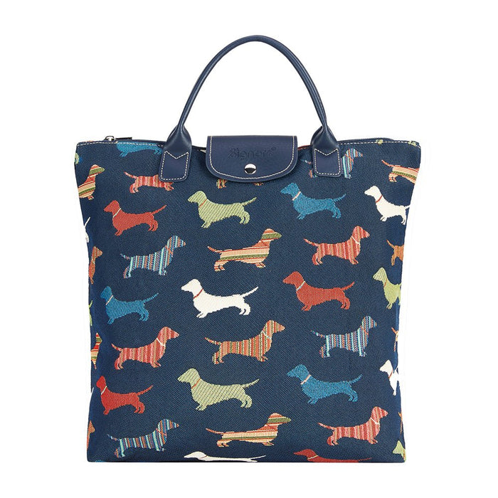 Dachshund - Foldaway Bag - Kozeenest