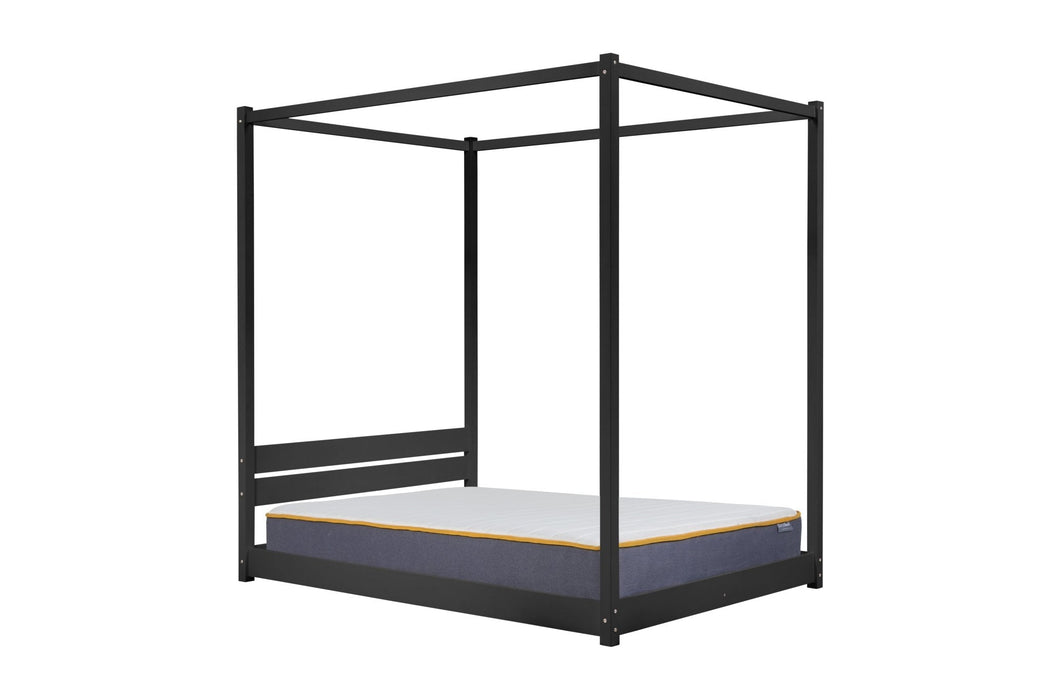 Darwin Four Poster Double Bed Black-3