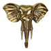 Decorative Gold Elephant Wall Hanging Hook - Kozeenest