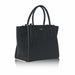 Demi Black Vegan Winged Tote Bag-1