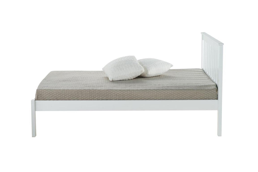 Denver Double Bed White-6