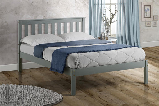 Denver Double Bed Grey-0