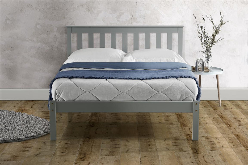 Denver Double Bed Grey-4